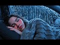 Gentle Rain Falling on a Car Roof at Night for Calm Sleep and Relief