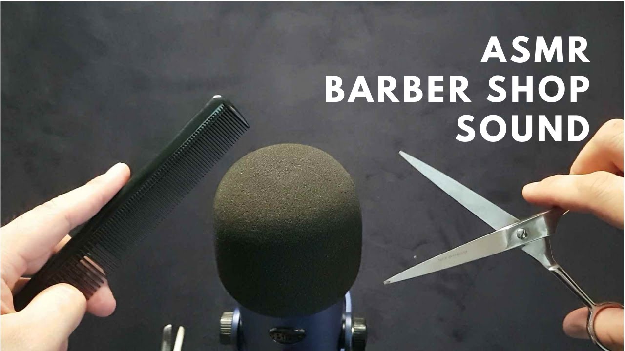 ASMR 바버샵에 온 것 처럼 가위소리 사각사각 꾸벅꾸벅..zzz... / Barber Shop sound, Scissors sound, はさみの音 シザーズ ASMR