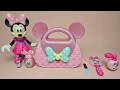 Disney Minnie Mouse Beauty Salon Set Satisfying with Unboxing Toys Collection ASMR #1049