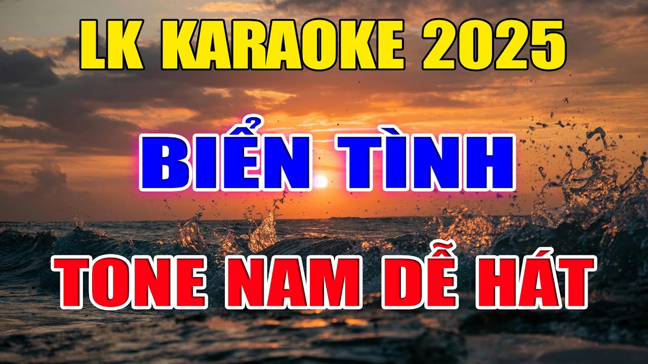 Liên Khúc Bolero Tone Nam Dễ Hát Karaoke Biển Tình Karaoke Đức Duy - Beat 2026