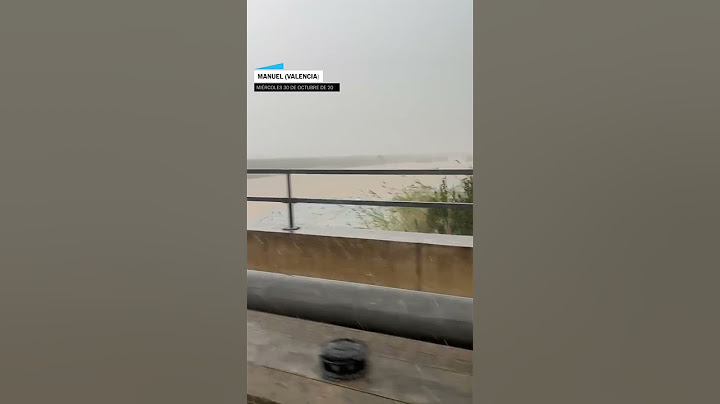 Los estragos de la DANA: inundaciones en Valencia y Manuel #shorts