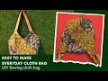 You can do this too How to make a tote bag,Easy to make everyday cloth bag DIY Sewing cloth bag #47