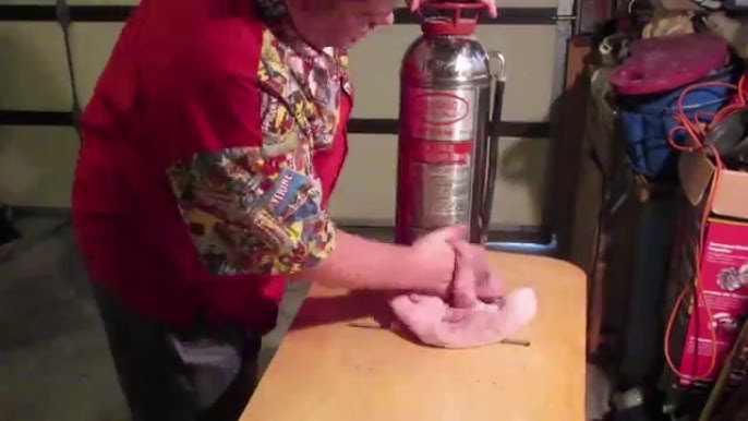 Make A Lamp From Vintage Fire Extinguisher Part 1 Of 3 Fireextinguisher You A Lamp From Vintage Fire Extinguisher, How To Make A Fire Extinguisher Lamp