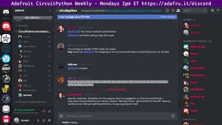 Adafruit CircuitPython Weekly - June 25th, 2018 @adafruit #adafruit