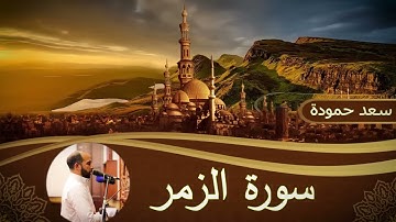 سورة الزمر _Surat Al-Zumar #القارئ / سعد حمودة