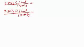 Combustion analysis part 2