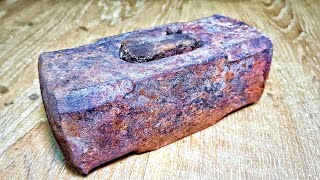 RESTORATION of an old rusty HAMMER with an Amazing result by Edward Knives  23,518 views 2 years ago 16 minutes