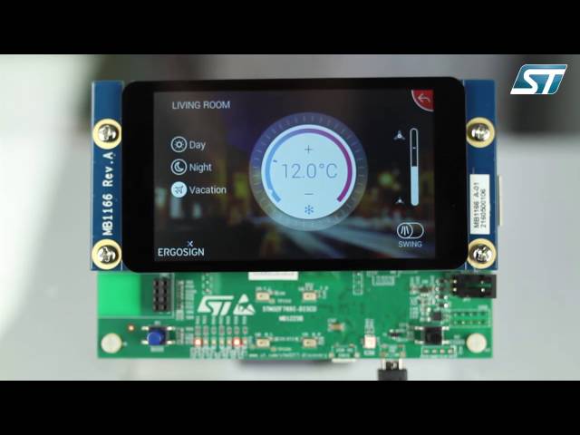 GUI for STM32-based platforms - STMicroelectronics - Embedded Wizard
