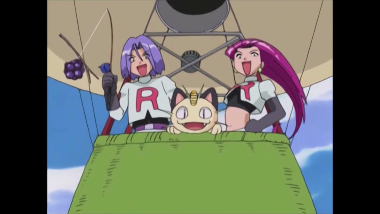 Ash Fails To Hit Team Rocket