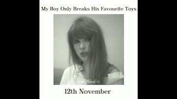 your birthday your TTPD song #edit #taylor #taylorsversion #tayloredit #tswift #ttpd