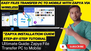 Easy Wireless File Transfer: PC to Mobile with Zapya |Zapya Installation Guide Step-by-Step Tutorial screenshot 1