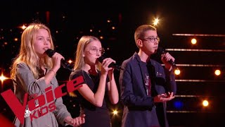 France Gall  Si Maman si | Lucie, Léna, Néo |  The Voice Kids France 2023 | Battle