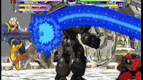 MvC2 Online (360): Brett (MSP) vs Destroyer9026 (Sent/Cab/Cap) 16 .:7.16.10:.