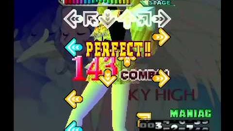 [DDR EXTRA MIX] LUCYFER - SKY HIGH [6PANELS MANIAC]