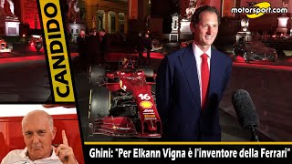 Ghini: "Per Elkann Vigna è l'inventore della Ferrari"