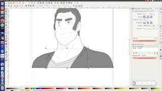 Tuto inkscape : Comment utiliser inkscape pour dessiner Richard Aldana ?