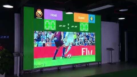 Digital Scoreboard & Sport Live Video LED Display For Footaball & Basketball