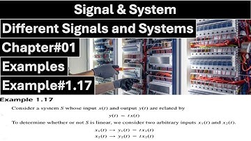 Signals & Systems | Chapter#01 | Example#1.17 | Transformation of Independent Signals | ALAN WILLSKY