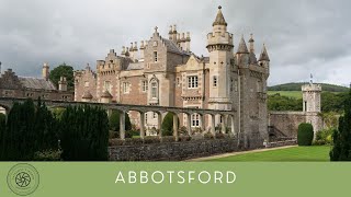 Abbotsford, The Home Of Sir Walter Scott In The Scottish Borders.