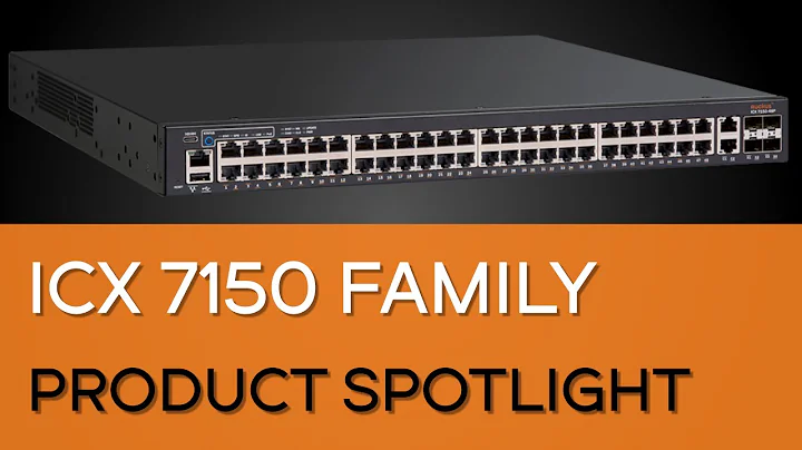Ruckus ICX 7150 Switch: Enterprise-Class Features, Competitive Price