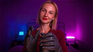 ASMR | Mic Gripping with Leather Gloves 🖤