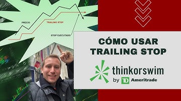 Como colocar Trailing Stop en ThinkorSwim de TDAmeritrade