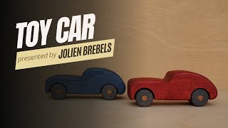Wood Toy Car Coloured With Rubio Monocoat Oil