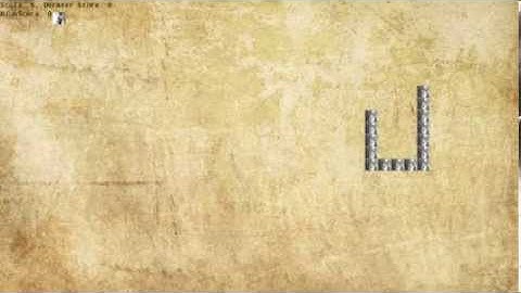 Snake2D, my first XNA/MonoGame game!