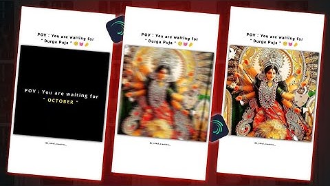 Durga Puja Coming Soon 😊🙏😍 || Durga Puja Status 2023 || Alight Motion Xml || #xml #vairal