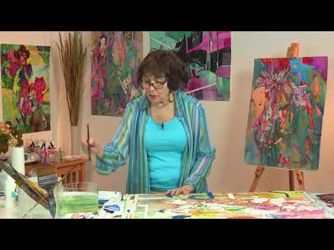 Video: Betsy Dillard Stroud Acryldemo - Dromen Van Yosemite