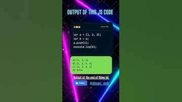Subscribe @Shivam_Code for more Javascript interview questions #javascript #mernstack #frontenddev