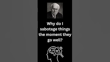 Self Sabotage Explained in 40 Seconds — Carl Jung’s Brutal Insight  #selfsabotage