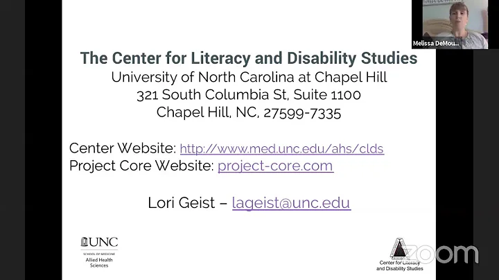 Lori Geist: Core Vocabulary - AAC in the Cloud 2020