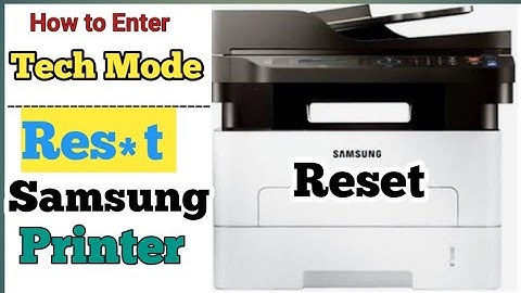 Samsung Printer Reset | Reset Samsung M2876nd | Counter Reset |