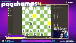 Punz Blunders Back Rank Checkmate To Cristinini - Pogchamps 4 Clip Highlights - Pepega