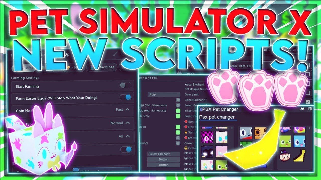 pet simulator x script auto farm diamonds mine gems egg hunt roblox hack pastebin 2023