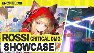 ROSSI IS OP!! - A Simple Rossi Guide - Squad/Team + Build + Gears【Arknights: Endfield】