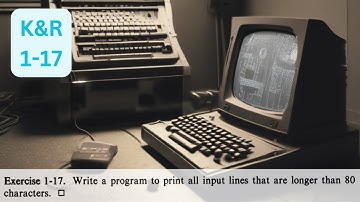 The C Programming Language K&R: 1-17 Solution
