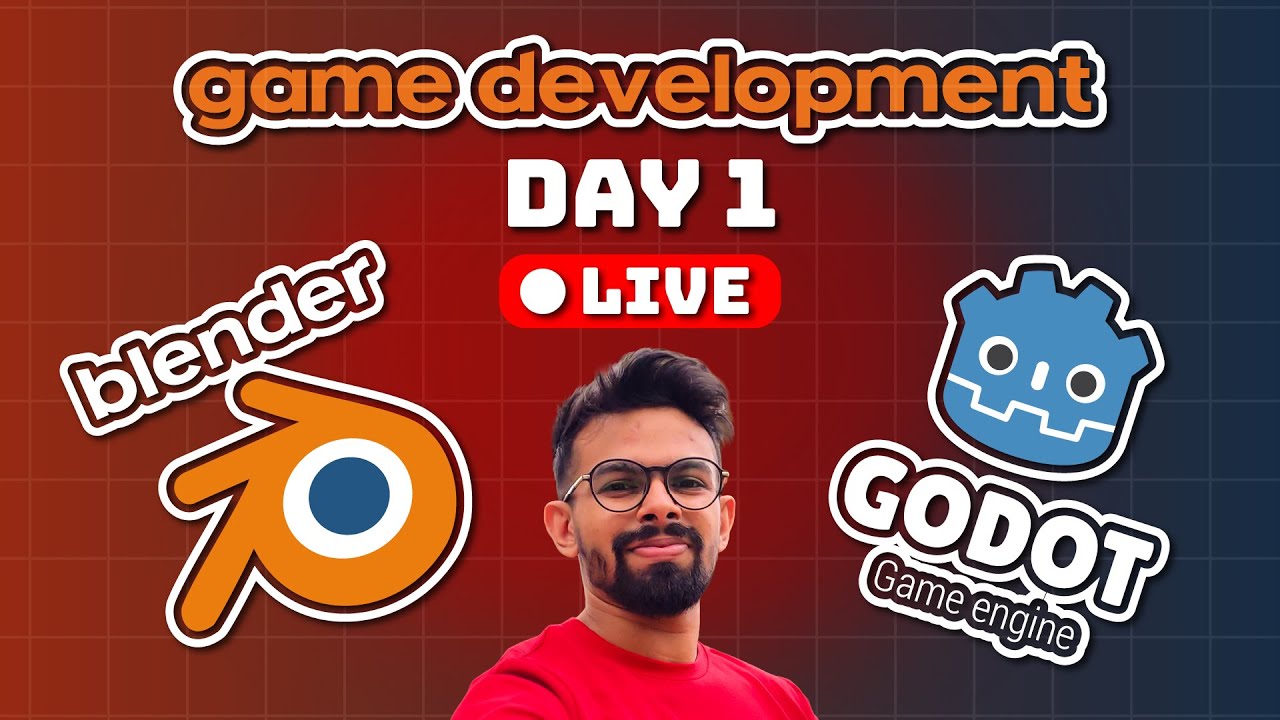 DAY1 of Making my ARPG in Blender & Godot – Game Dev Logs