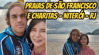 Curtindo as praias de Sao Francisco e Charitas em Niteroi RJ