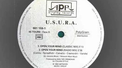 U.S.U.R.A - Open Your Mind (Classic Mix)