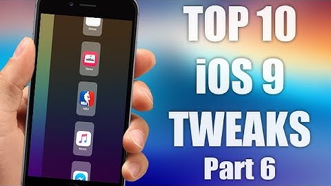 TOP 10 iOS 9 Jailbreak Cydia Tweaks - Part 6