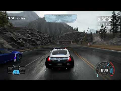 Need For Speed Hot Pursuit 2010 Nissan 370Z Traffic Police Unit Fighting Dirty