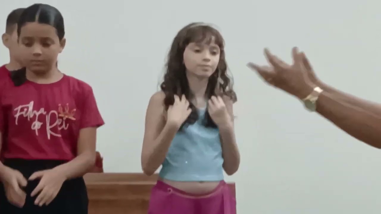 Grupo das crianças da AD-Belem no Sta. Cecilia I