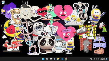 How to enable and use desktop stickers on windows 11 - Windows 11 desktop stickers