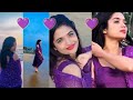 ബീച്ചിൽ സുന്ദരിയായി പൊടിച്ചേച്ചി🥰💜💜 @rjeditz2008 @robinradhakrishnan3631