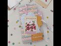 6x6 Paper | Easy Fold Pockets | Flipbook Happy Mail/Snail Mail Idea