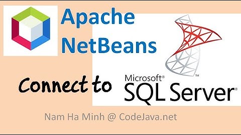 How to Connect to Microsoft SQL Server in NetBeans IDE