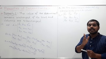 CHAPTER-4 DETERMINANTS ( CLASS 12TH MATHEMATICS)[PART -5]