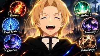 Mushoku Tensei Magic System EXPLAINED in Hindi | Mana, Magic Ranks & Chantless Magic